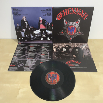 GEHENNAH Metal Police LP BLACK [VINYL 12"]